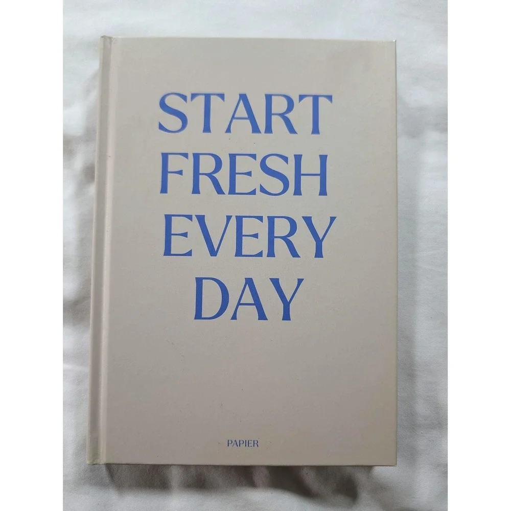 NEW Papier "Start Fresh Every Day" Productivity Planner - Hardcover‎